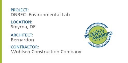 Recently Awarded DNREC-EnvironmentalLab_