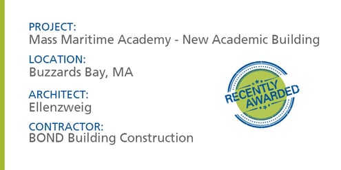 Recently Awarded MassMaritime-NewAcademicBuidling