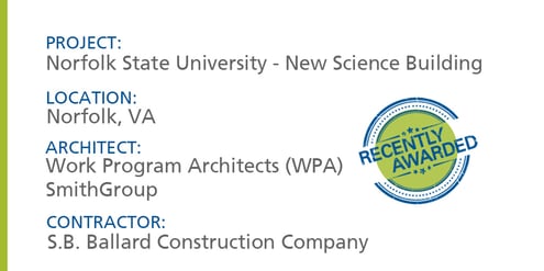 Recently AwardedNorfolkStateUniversity_NewScience Building-1