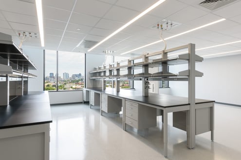 USQ-07-double-sided-shared-post-lab-benches-L-1